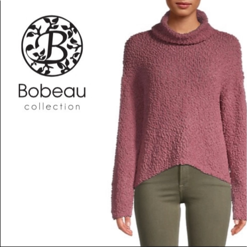 Bobeau
Highneck Boucle Sweater